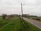 Geschutsbanken achter de Diefdijk